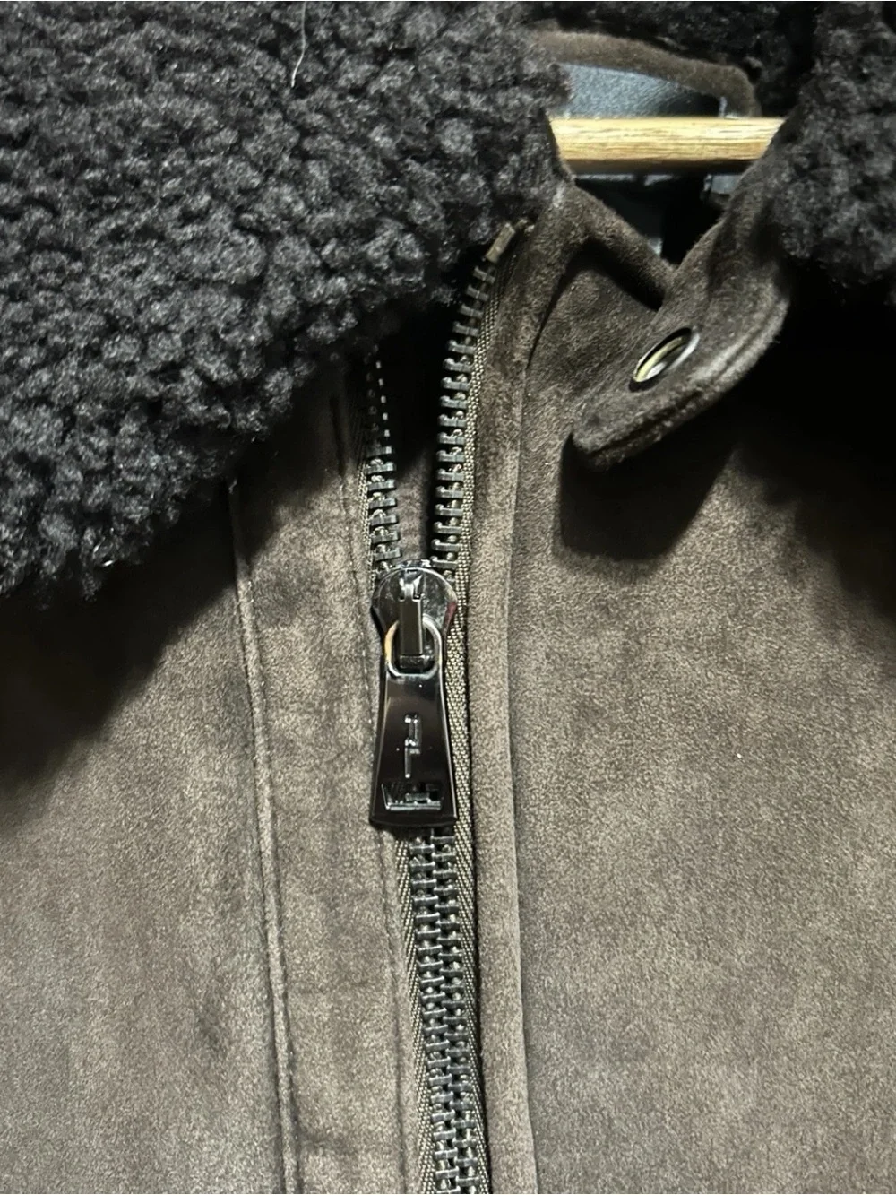 Ralph Lauren Suede shearing Leather Jacket size M